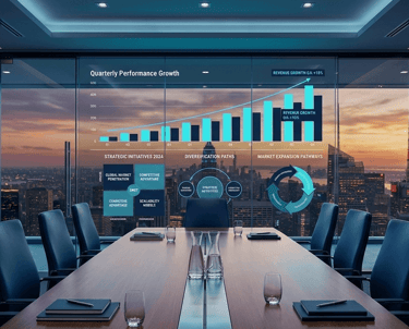 Profesionales de consultoría digital analizando métricas y ROI de campañas