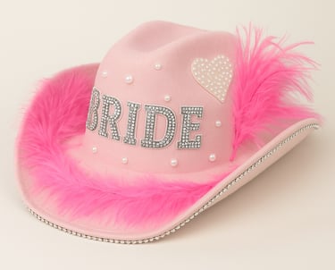 cowboy hat decorating hen party