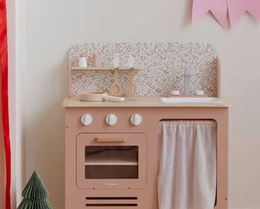 cuisine en bois pour petite fille