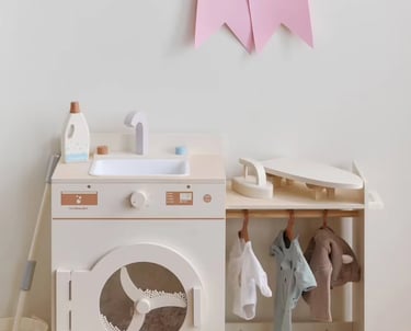 machine a laver en bois