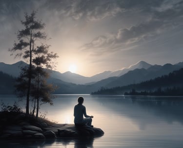woman wearing black scoop-neck long-sleeved shirt