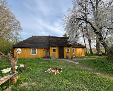 Vienos seniausios sodybos Lietuvoje pagrindinio namo nuotrauka