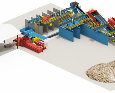 Material Recovery Facility at Agrowin Green Clean Solution (AGCS) Pvt. Ltd.