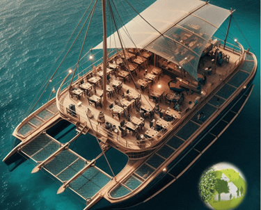 Granja Acuícola Sostenible Flotante Multipropósito