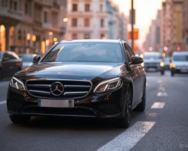 Mercedes E Class en Gran Via