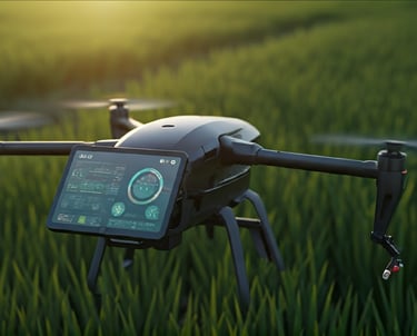 Dron para el agro agrotech agritech
