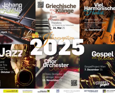 Flyer der LeonART Veranstaltungen