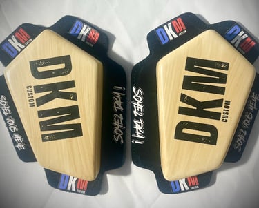 SLIDERS MOTO BOIS DKM CUSTOM