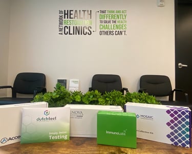 Display of the comprehensive testing offered by the wellness way leesburg