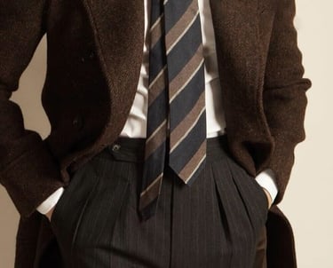 a man in a suit and tie with a suit and tie