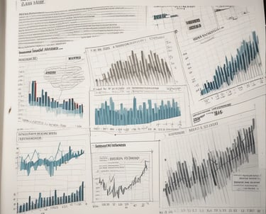 A person is sitting at a desk in front of a computer monitor displaying a financial website. The room is softly lit with natural light coming in from a nearby window. A desk lamp and a plant add to the aesthetic of the workspace. The person is holding a smartphone to their ear, appearing to be in a call.
