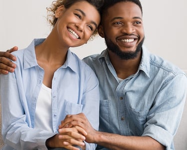 Happy couple