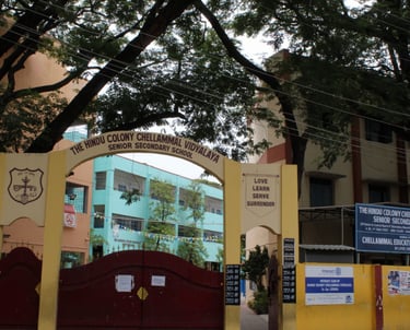 Nanganallur The Hindu Colony Chellammal Vidyalaya Senior Secondary School