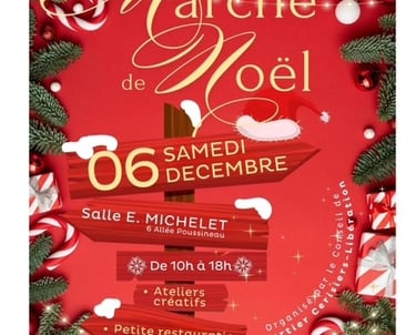 Marché de Noël à Talant ( Côte d'Or)