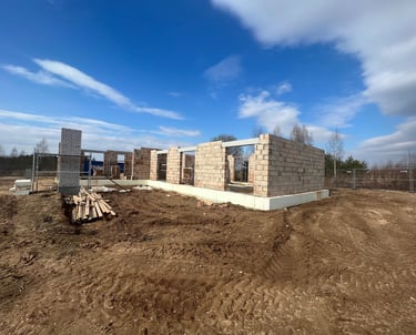 gyvenamųjų namų statyba