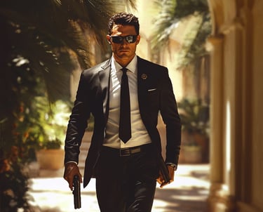 secret agent CIA FBI intrigue secrets suspense mystery romance tough strong creative surprise action
