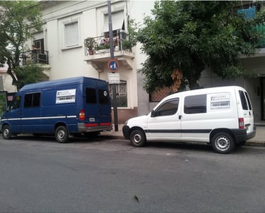 Transporte de mudanza pequeño