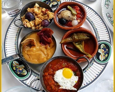 Queso Manchego, Berenjenas de Almagro, Azafrán de La Mancha.