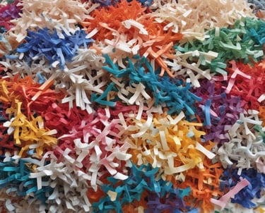 white and black abstract painting