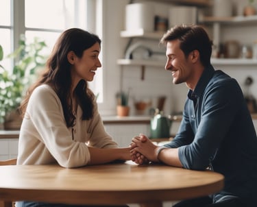 A young child is crying in the foreground, standing on rubble with a severely damaged building in the background. Two other children are visible climbing over the debris. The scene reflects chaos and destruction, possibly due to conflict or natural disaster.