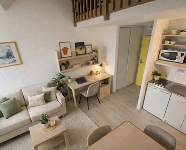 appartement étudiant rénové 