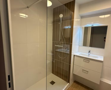 Rénovation totale de salle de bain