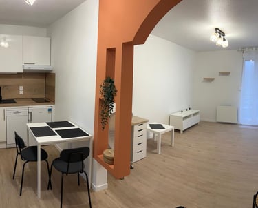 rénovation d'un appartement à Caen