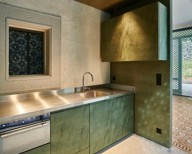 Photo de la cuisine de la salle