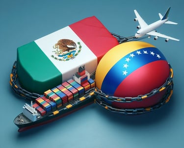 envios de mexico a Venezuela aereo y maritimos.