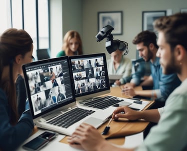 black blue and yellow textile