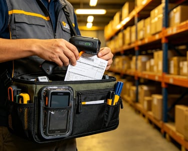 Custom Tool Bags for  Logistics & Delivery Companies Construction & Trade Professionals 