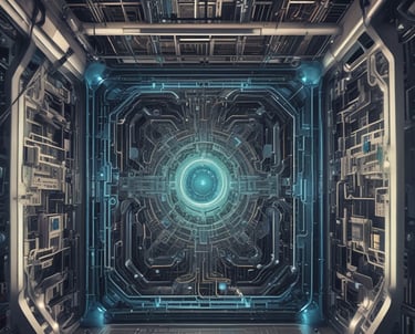 An optical backplane showcasing high-speed connections.
