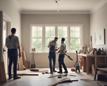 A modern construction site showcasing quality building practices.