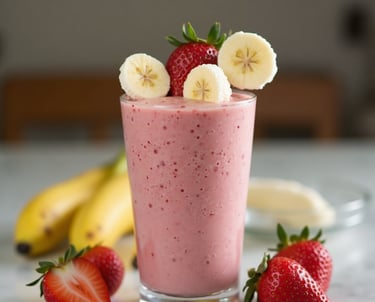 Healthy smoothie for breakfast