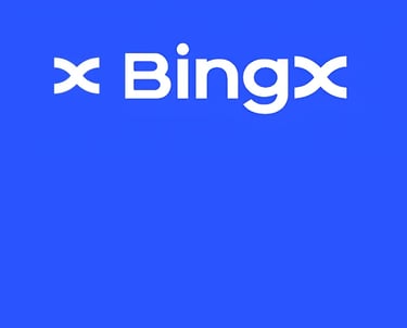 BingX logo – crypto trading platform with bonuses, copy trading, and low fees