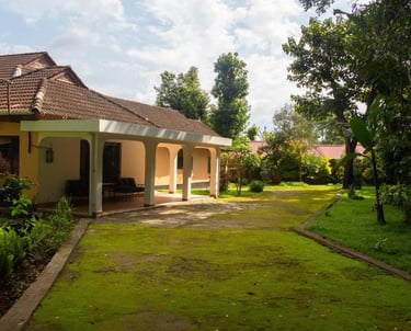 Outside view of our hostel