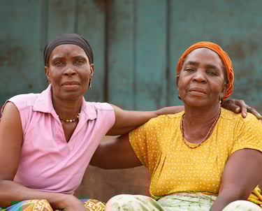 Women sitting together