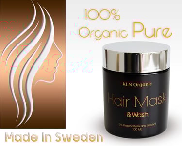 Hair mask and wash KLN Organic