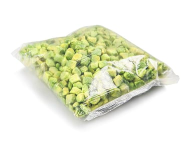 agucate congelado en trozos, mitades, dados, rebanadas. HORECA