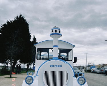comboio turistico em aveiro