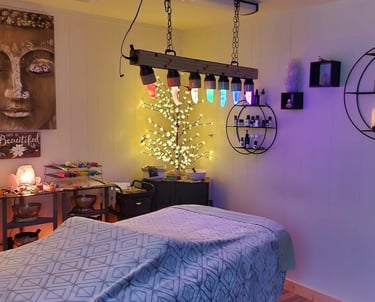 Massage area at Soul Synergy Bodyworks, Helena, MT