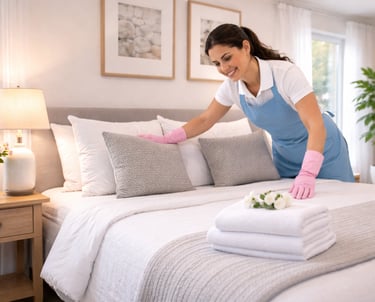 cleaning service Airbnb or short-term rental property in the North Carol