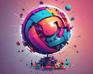 A grey processor chip with the letters 'AI' prominently displayed in blue, set against a subtle background with faint outlines of a map.