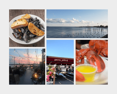 Connecticut what to eat and  variety of food and drinks