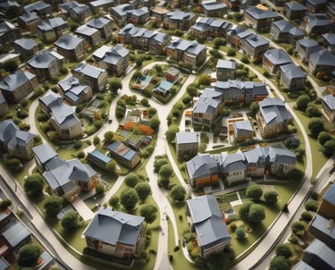 A cozy, modern living room interior with natural light highlighting clean lines and warm textures.