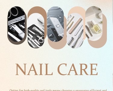 a magazine cover of a magazine with a picture of a nail salon