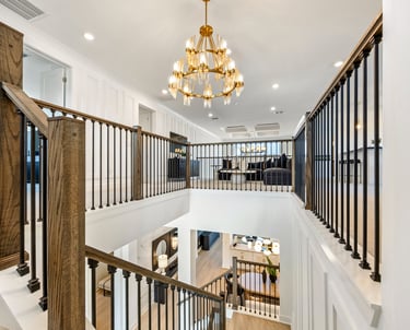 Real Estate Photography: Stairs to Second Level