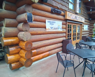 log house pub in Victoria