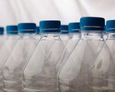 linea embotellado botellas plastico