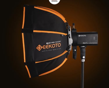 softbox autodesplegable geekoto